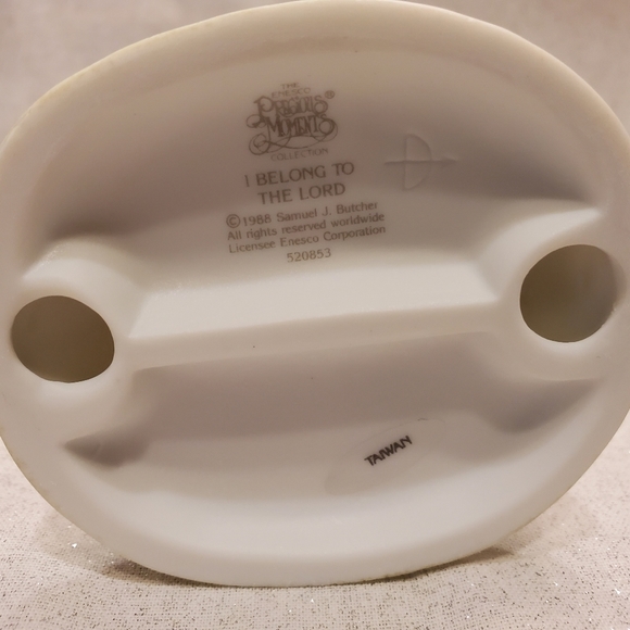 Precious Moments 1988 "I Belong to the Lord" - Picture 3 of 5